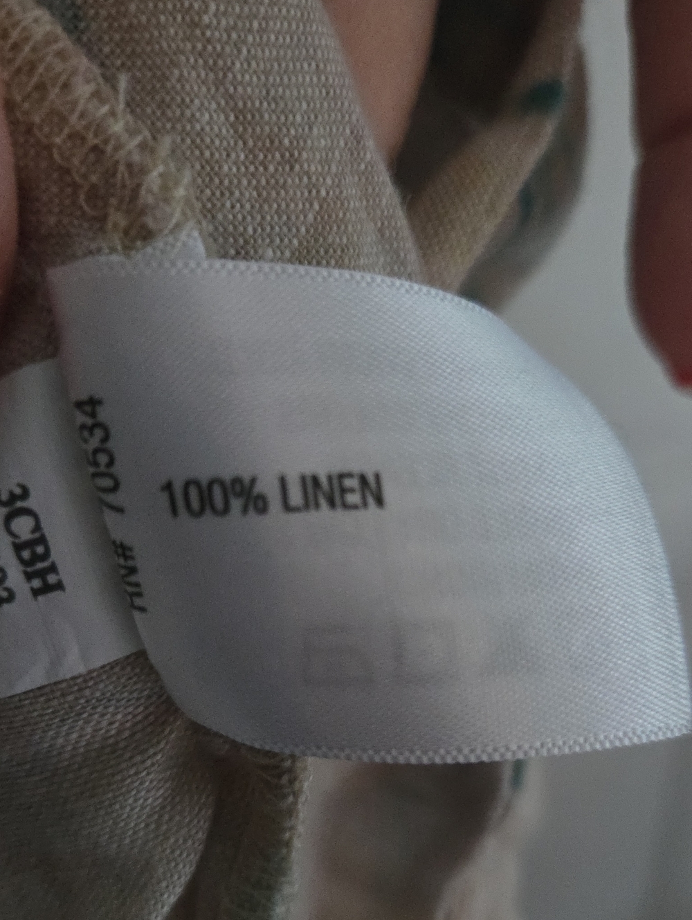 Orvis Watercolor Linen Blouse - Picture 5 of 6
